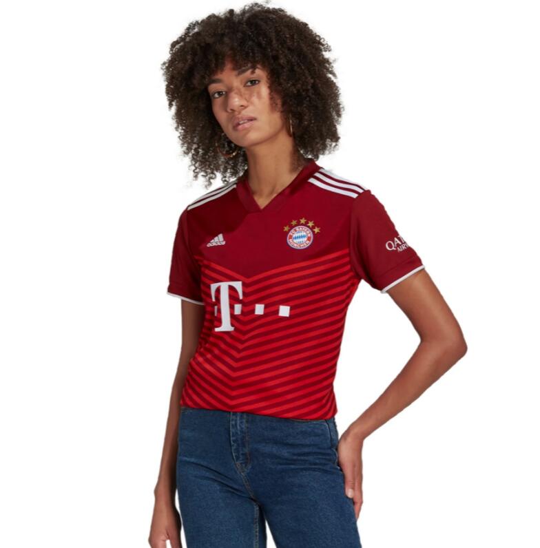 2021/22 Bayern Munich Women Home Kit Soccer Jersey